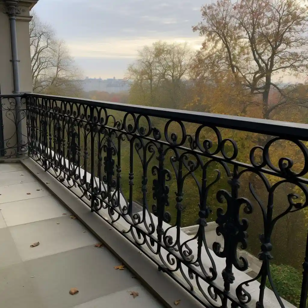 metal railings