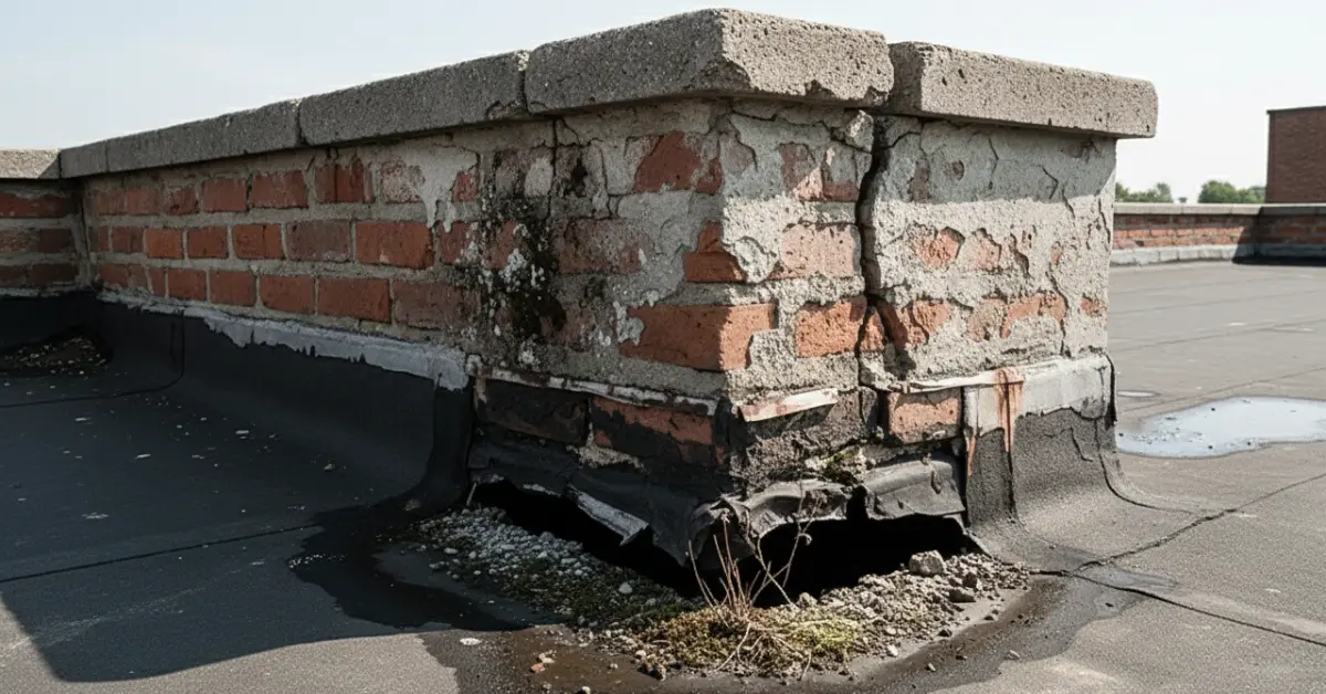 Der teuerste Fehler am Flachdach: Falsche Attika-Konstruktion und ihre Folgen