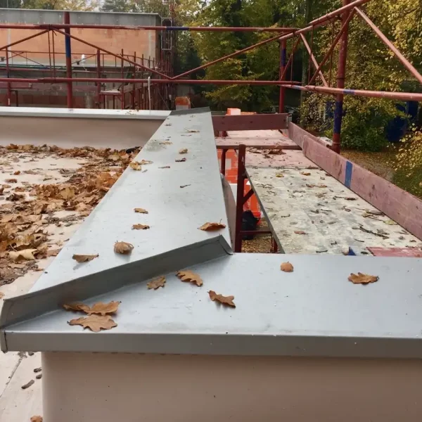 overtec Attika einbetoniert