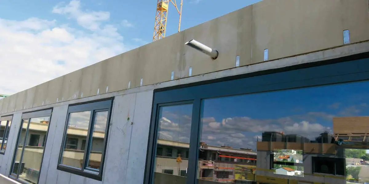 Modern glass balustrades installed on balcony and rooftop edge