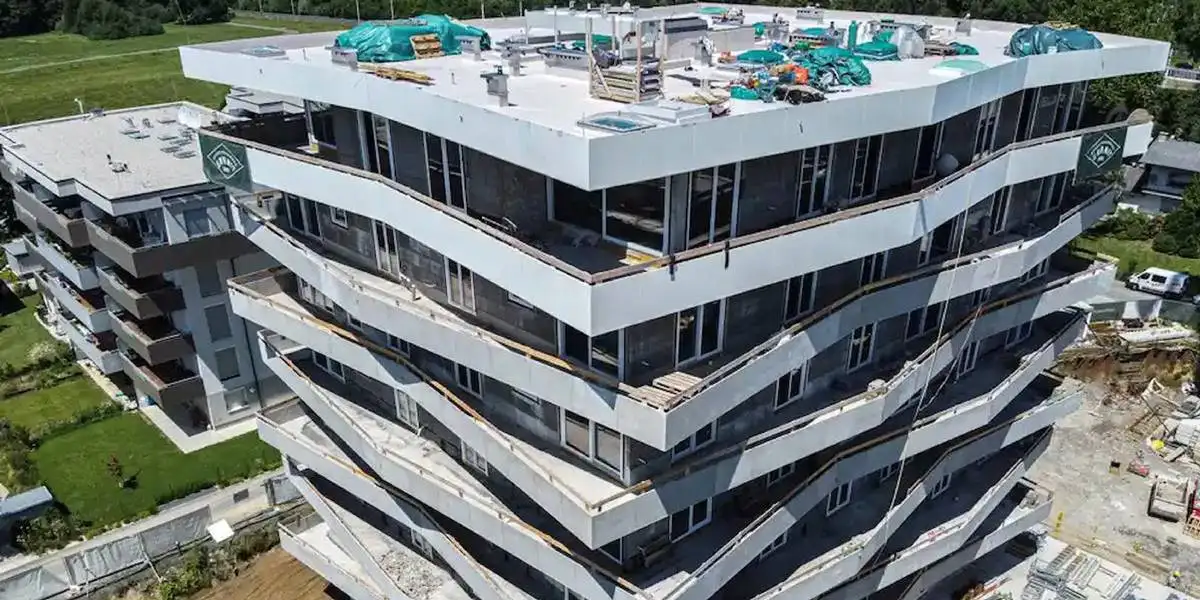 Parapet wall design ideas using precast concrete panels