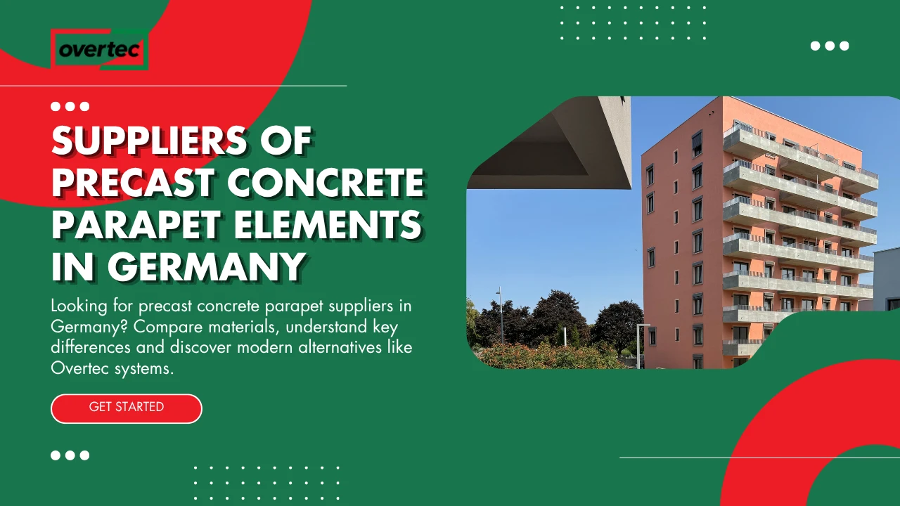 Suppliers of precast concrete parapet elements