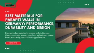 What are the best materials for parapet walls in Germany