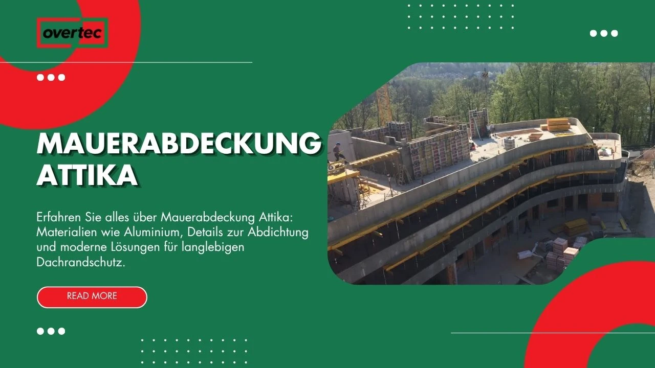 mauerabdeckung attika