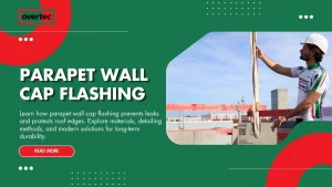 parapet wall cap flashing