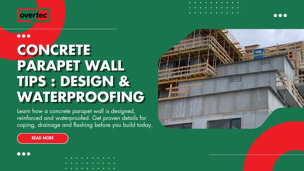 concrete parapet wall
