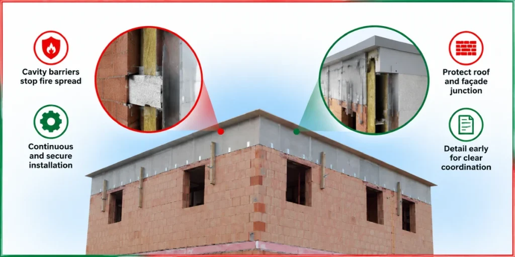 fire rated parapet wall