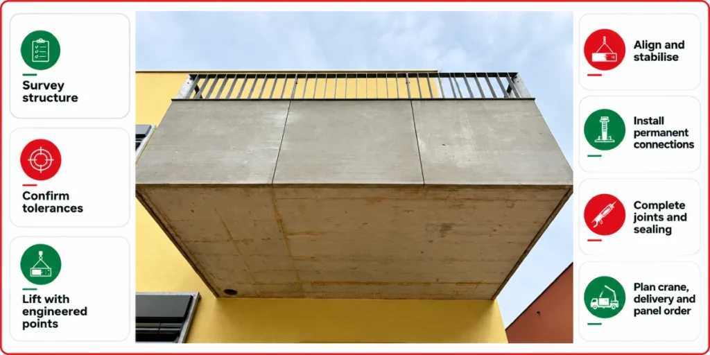 prefabricated concrete wall panels